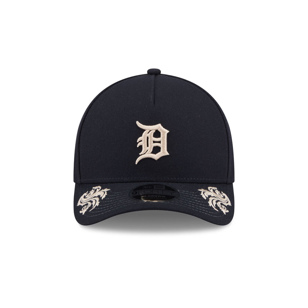 Detroit Tigers Script 9FORTY M-Crown A-Frame Snapback Hat