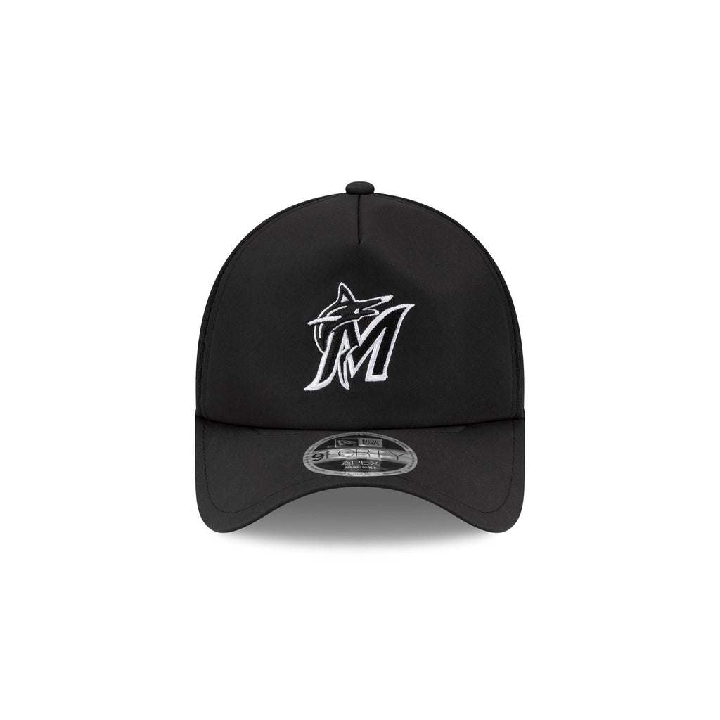 Miami Marlins 2026 Batting Practice 9FORTY APEX Trucker Hat
