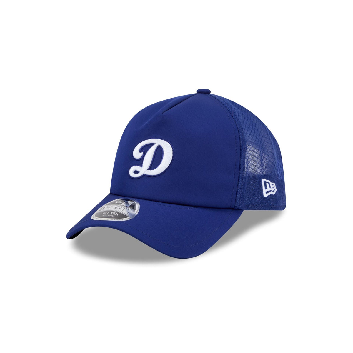 Los Angeles Dodgers 2026 Batting Practice Alt D 9FORTY APEX Trucker Hat