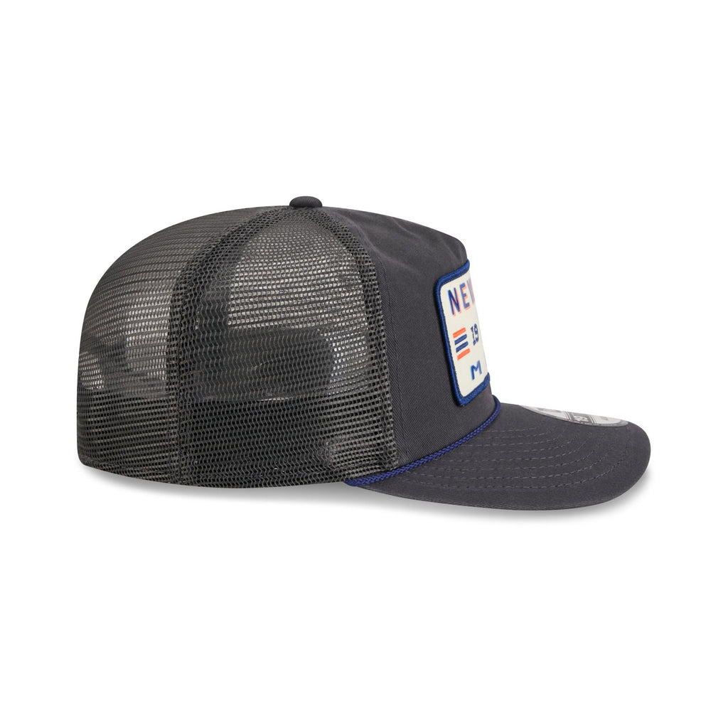New York Mets Washed Graphite 19TWENTY Trucker Hat