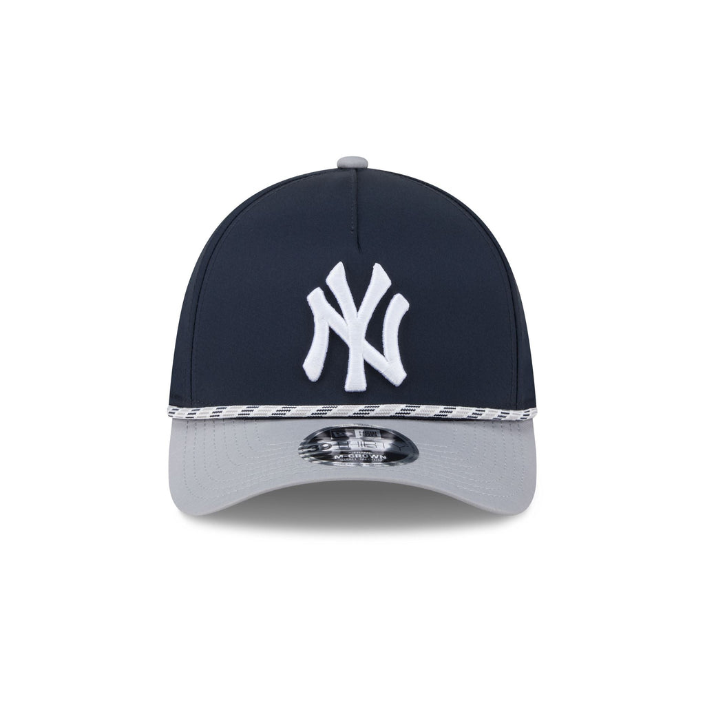 New York Yankees Rope 39THIRTY M-Crown A-Frame Stretch Fit Hat
