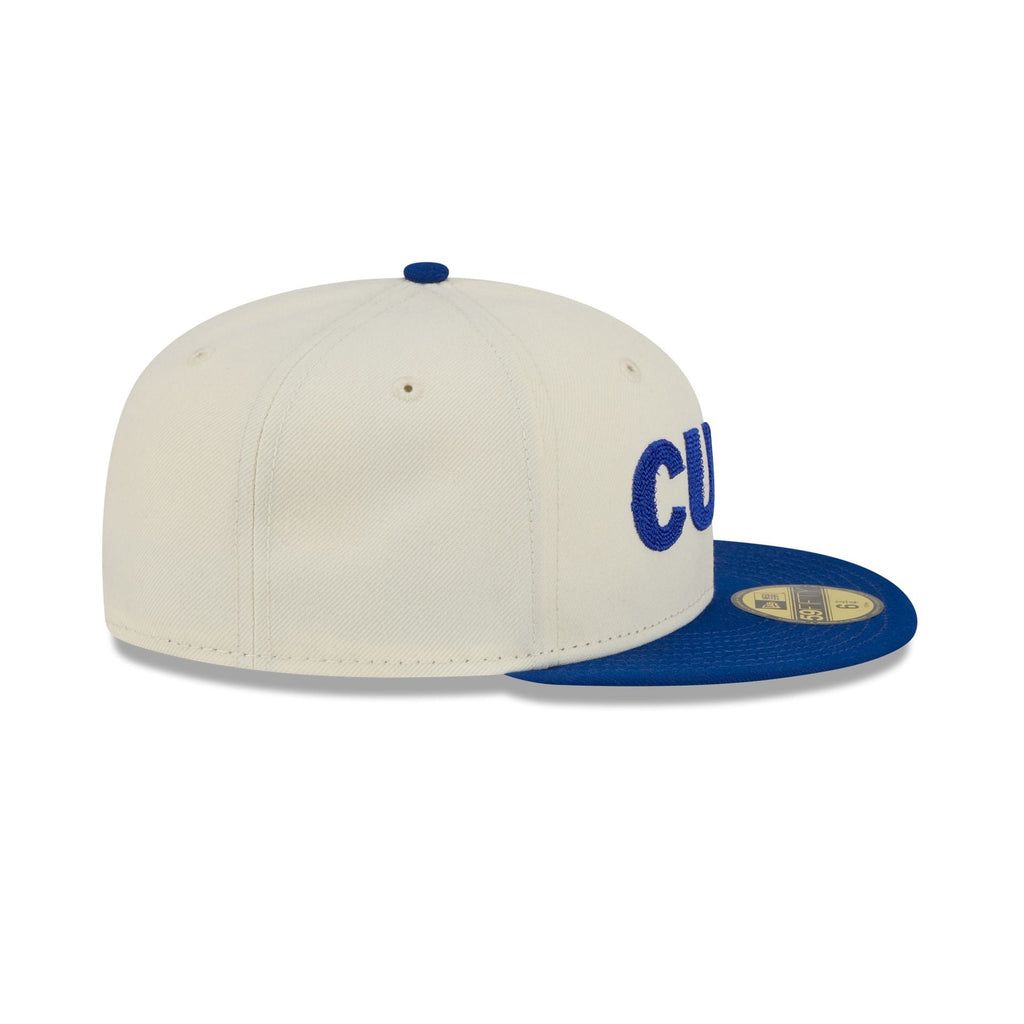 Chicago Cubs Two Tone Stitch 59FIFTY Fitted Hat