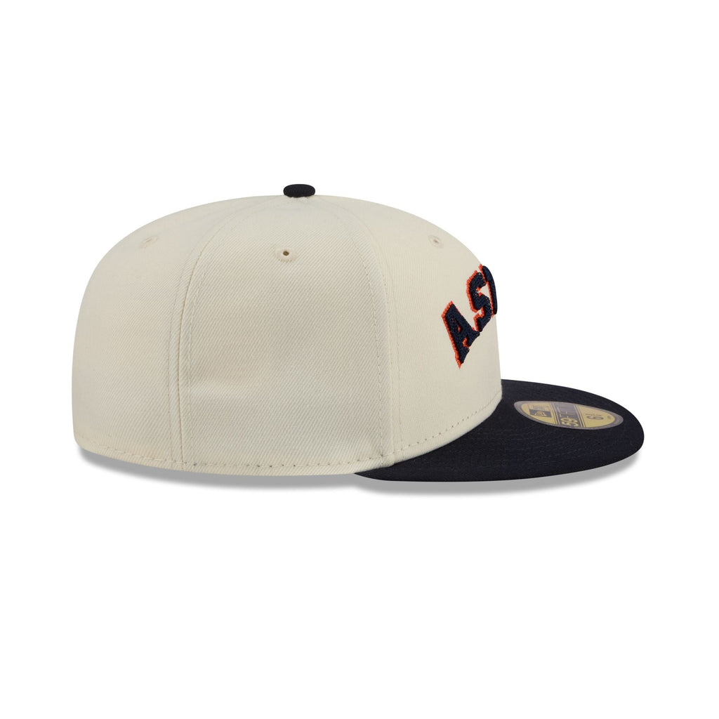 Houston Astros Two Tone Stitch 59FIFTY Fitted Hat