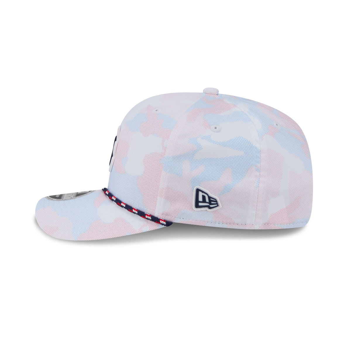 Atlanta Braves White Camo Performance Rope 9SEVENTY Stretch-Snap Hat