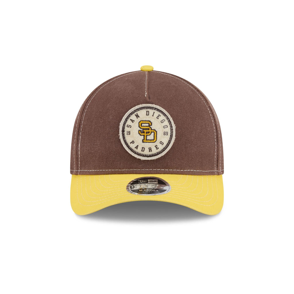 San Diego Padres Felt 9FORTY M-Crown A-Frame Snapback Hat