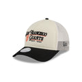 San Francisco Giants Retro Chrome Women's White 9FORTY M-Crown A-Frame Trucker Hat