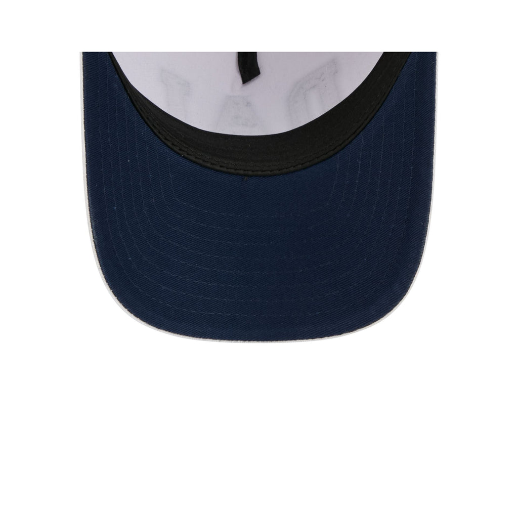 Dallas Cowboys Optic White Felt Logo Women's 9FORTY M-Crown A-Frame Trucker Hat