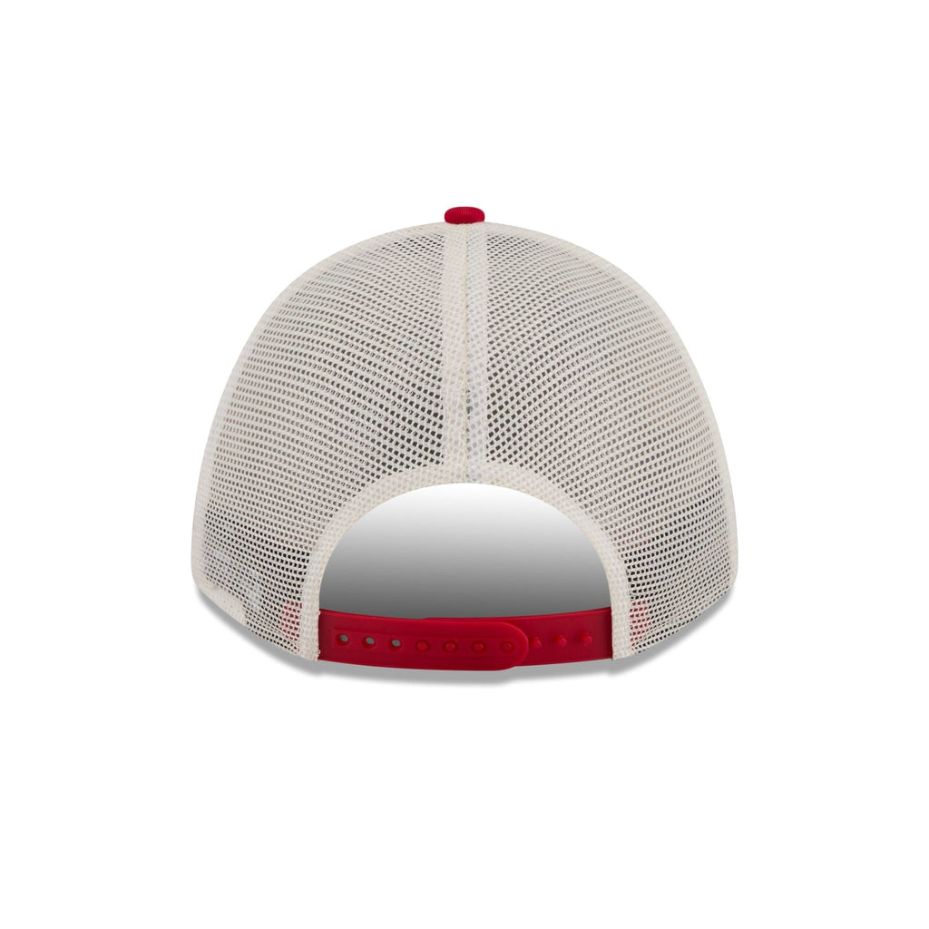 San Francisco 49ers Retro Chrome Women's White 9FORTY M-Crown A-Frame Trucker Hat