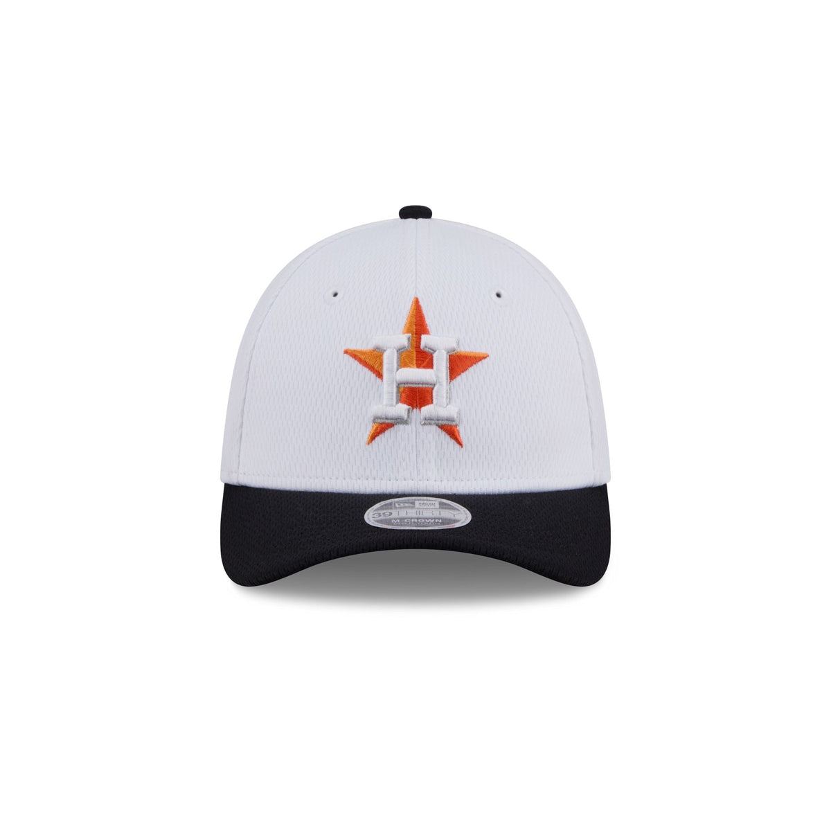 Houston Astros Baseball Stitch Kids 39THIRTY M-Crown Stretch Fit Hat