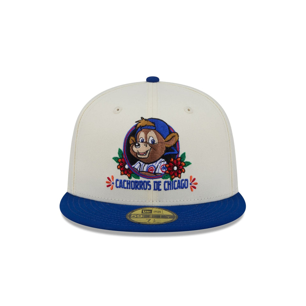 Chicago Cubs Day of the Dead Sugar Skull Mascot 59FIFTY Fitted Hat