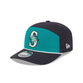 Seattle Mariners Split Panel 9SEVENTY Stretch-Snap Hat
