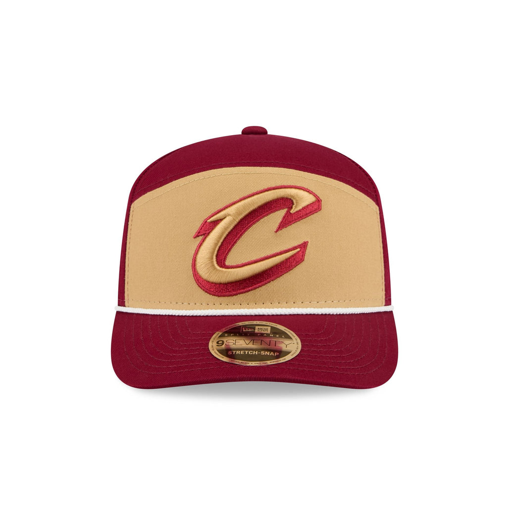 Cleveland Cavaliers Split Panel 9SEVENTY Stretch-Snap Hat