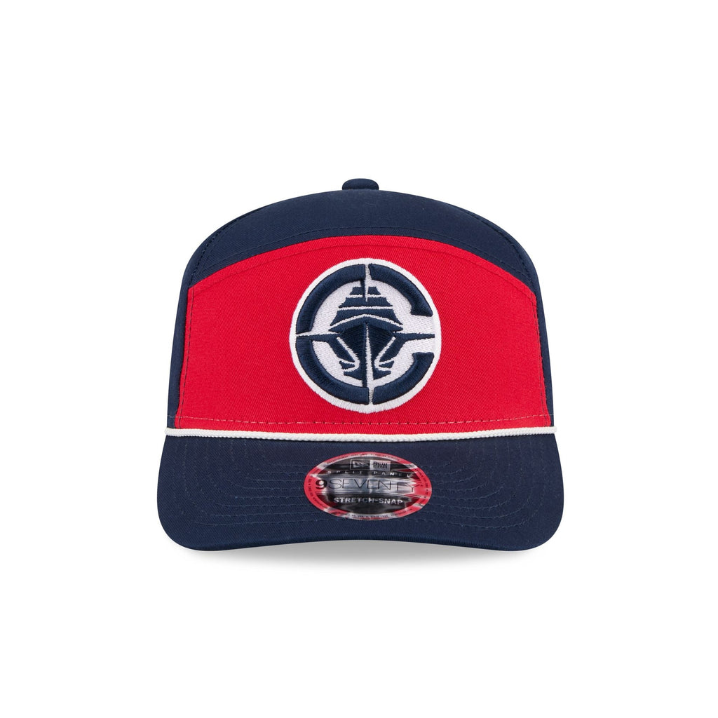 Los Angeles Clippers Split Panel 9SEVENTY Stretch-Snap Hat