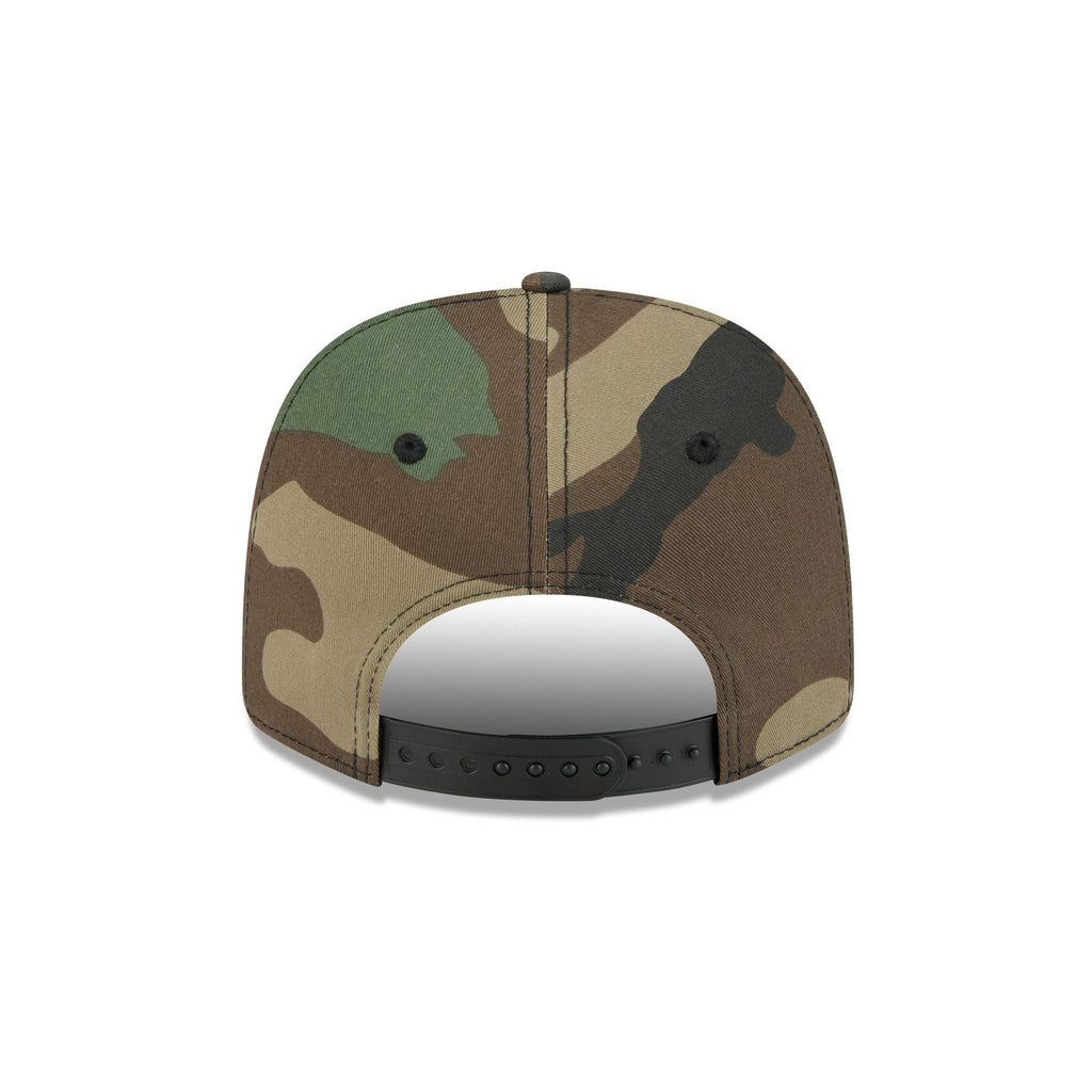 Boston Red Sox Property of Patch Camo Split Panel 9SEVENTY Stretch-Snap Hat