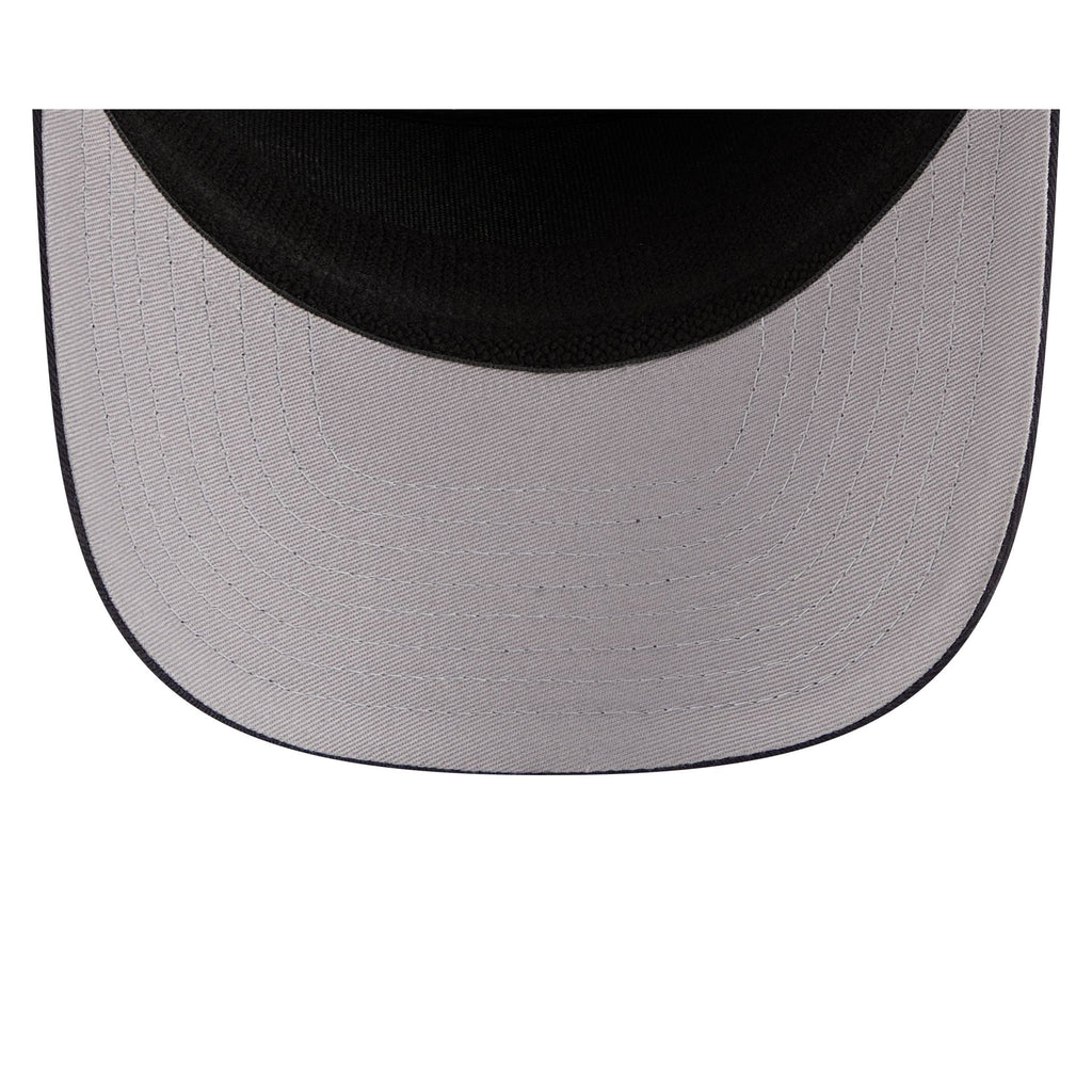 Atlanta Braves Property of Patch Split Panel 9SEVENTY Stretch-Snap Hat