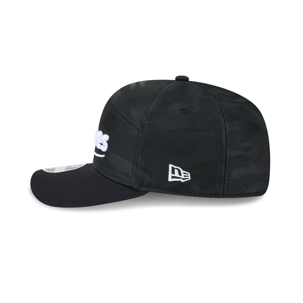 New York Yankees Black Camo Split Panel 9SEVENTY Stretch-Snap Hat