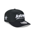 Houston Astros Black Camo Split Panel 9SEVENTY Stretch-Snap Hat