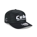 Chicago Cubs Black Camo Split Panel 9SEVENTY Stretch-Snap Hat