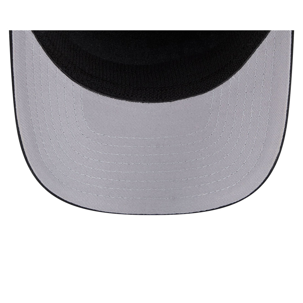 Chicago White Sox Black Camo Split Panel 9SEVENTY Stretch-Snap Hat