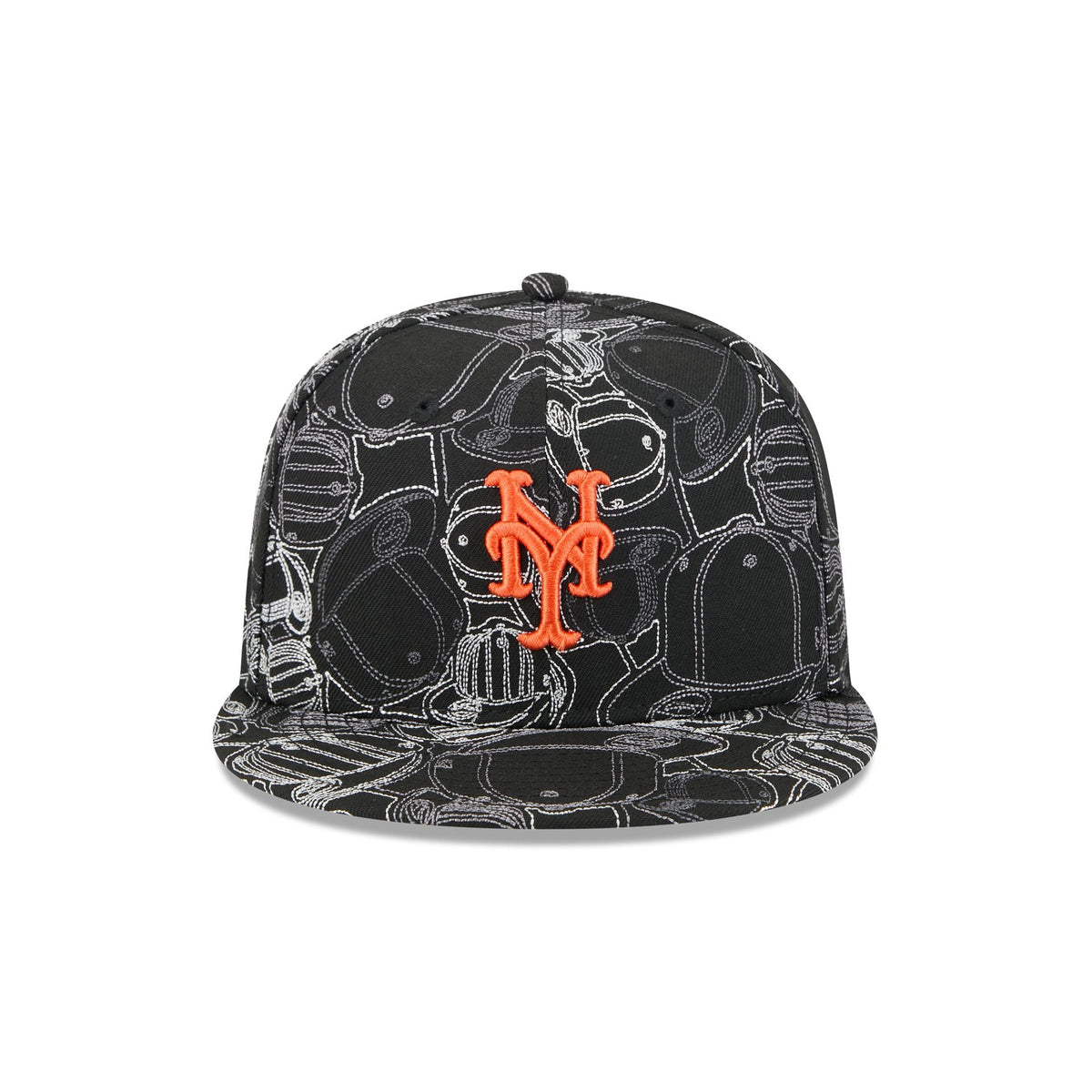 New York Mets Cap Scramble 59FIFTY Fitted Hat