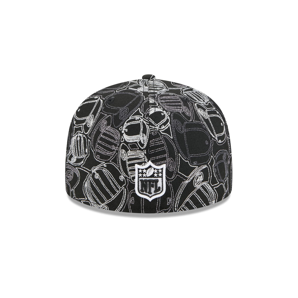 Detroit Lions Cap Scramble 59FIFTY Fitted Hat