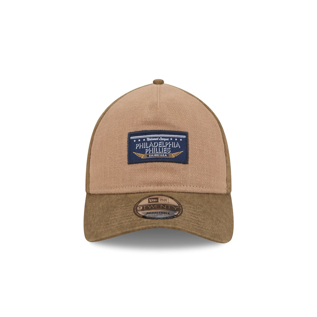 Philadelphia Phillies Utility Linen 9TWENTY A-Frame Adjustable Hat