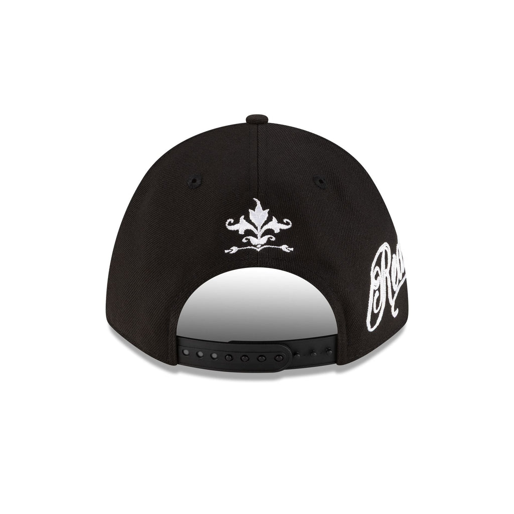 Boston Red Sox Script Black and White 9FORTY M-Crown A-Frame Snapback Hat