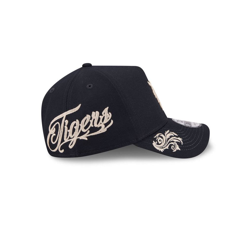 Detroit Tigers Script 9FORTY A-Frame Snapback Hat