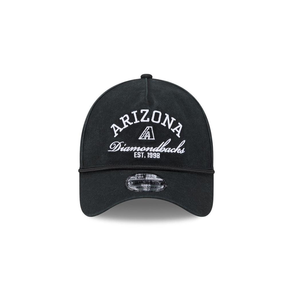 Arizona Diamondbacks Stacked Rope 9FORTY A-Frame Snapback Hat