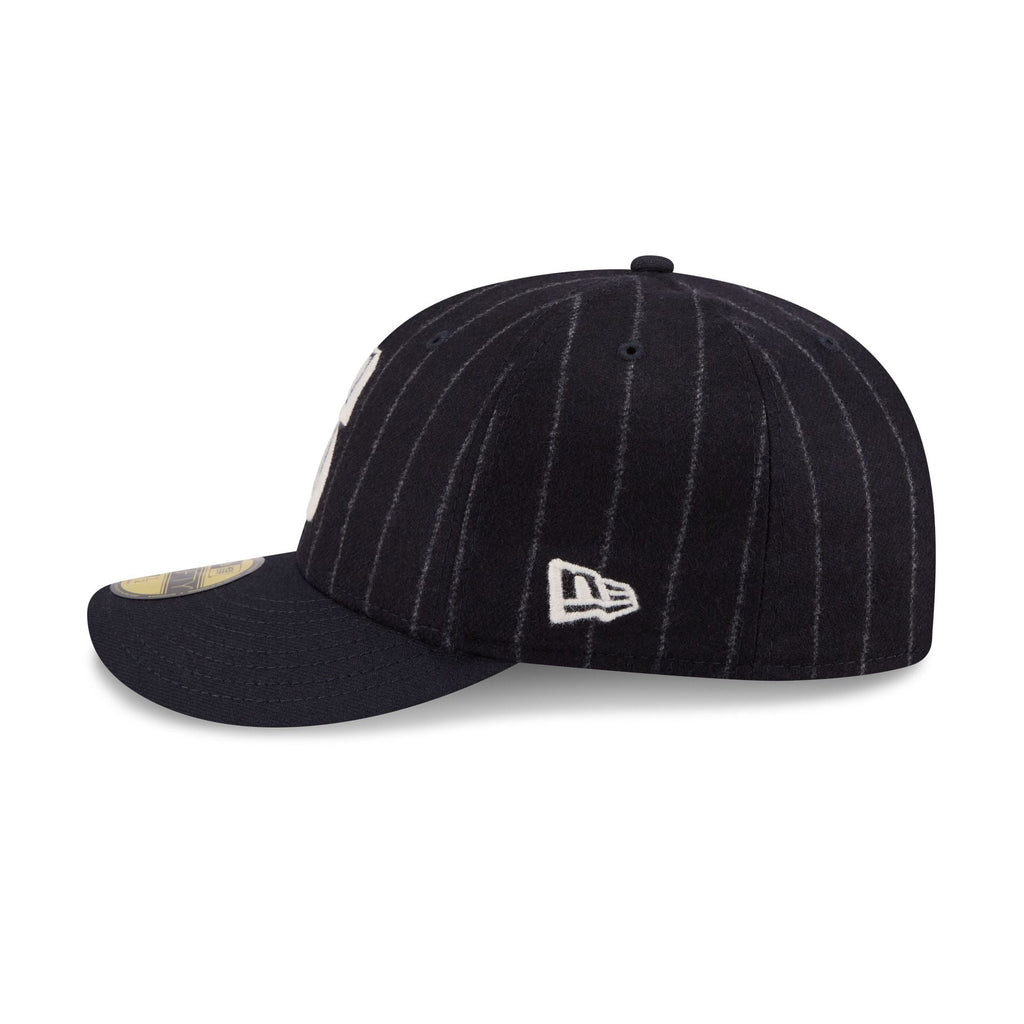 Seattle Mariners Pinstripe Merino & Cashmere Moon 59FIFTY Fitted Hat