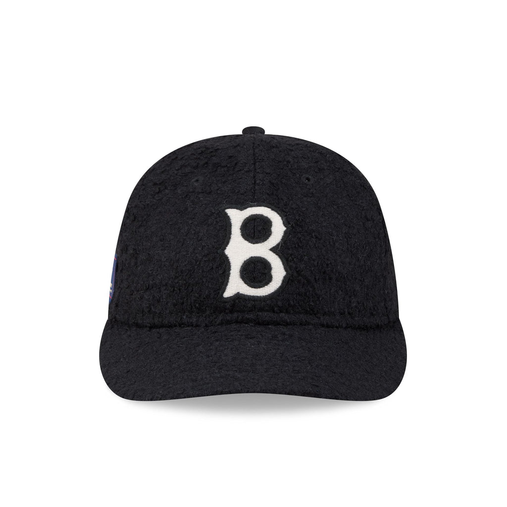 Boston Red Sox Navy Merino & Cashmere Moon Retro Crown 9FIFTY Adjustable Hat