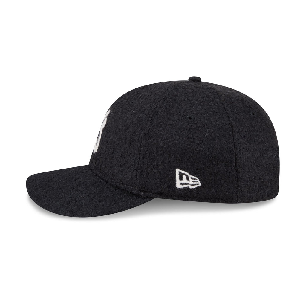 New York Yankees Navy Merino & Cashmere Moon Retro Crown 9FIFTY Adjustable Hat