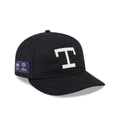 Texas Rangers Navy Merino & Cashmere Moon Retro Crown 9FIFTY Adjustable Hat