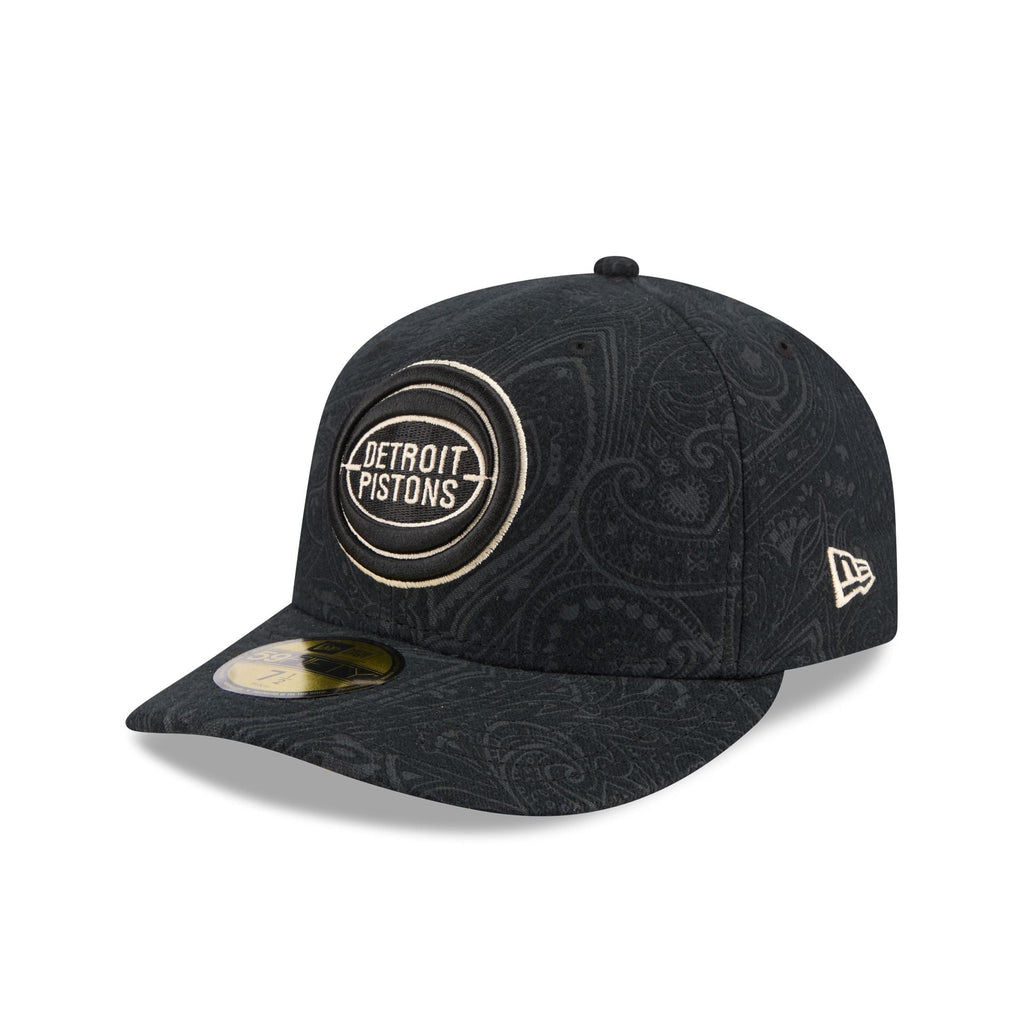 Detroit Pistons Three Looms Brushed Cotton 59FIFTY Fitted Hat