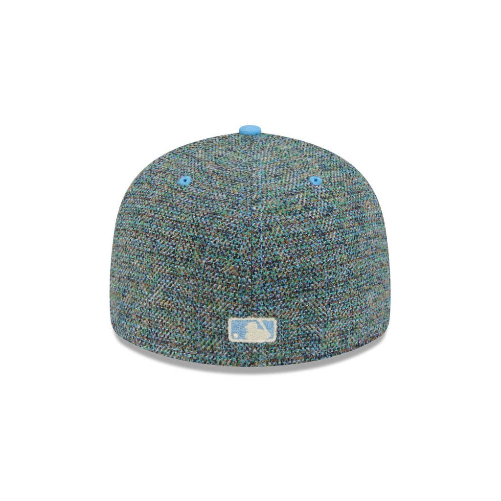 Houston Astros Three Looms Tweedy Cotton Radiant Blue 59FIFTY Fitted Hat