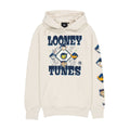 New York Yankees Looney Tunes Diamond Chrome White Hoodie