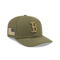 Boston Red Sox Armed Forces Day 2026 9SEVENTY Stretch-Snap Hat