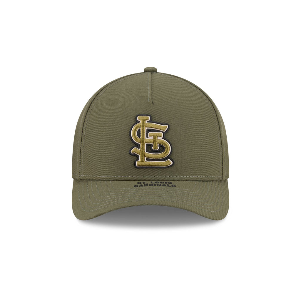 St. Louis Cardinals Armed Forces Day 2026 9FORTY M-Crown A-Frame Snapback Hat