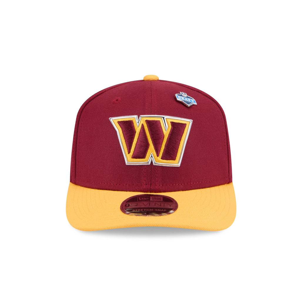 Washington Commanders 2026 Draft 9SEVENTY Stretch-Snap Hat