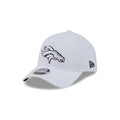 Denver Broncos White 9FORTY APEX Snapback Hat