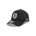 Brooklyn Nets Black 9FORTY APEX Snapback Hat