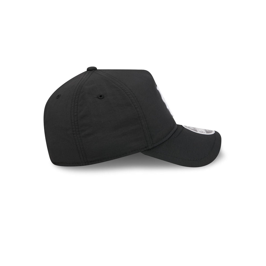 New York Mets Black 9FORTY APEX Snapback Hat