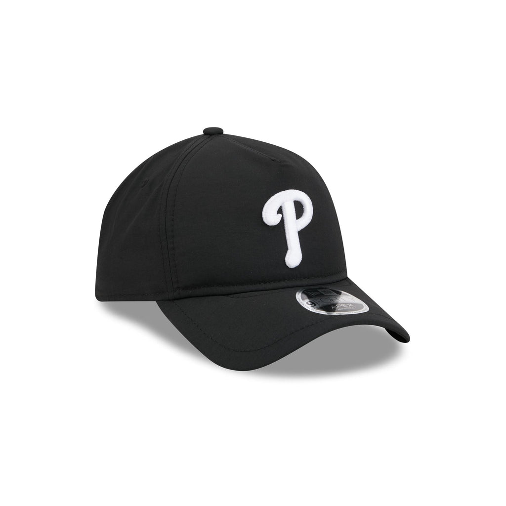 Philadelphia Phillies Black 9FORTY APEX Snapback Hat