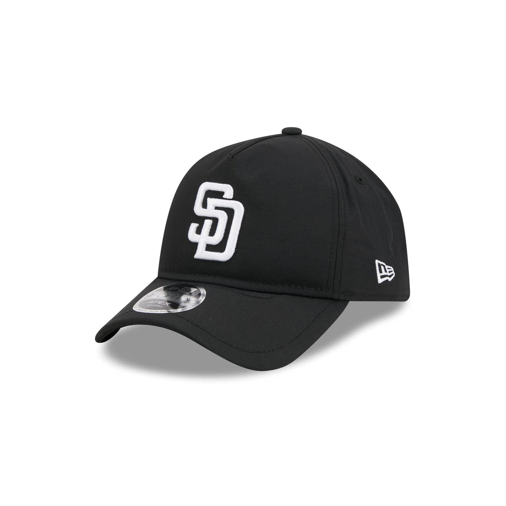 San Diego Padres Black 9FORTY APEX Snapback Hat
