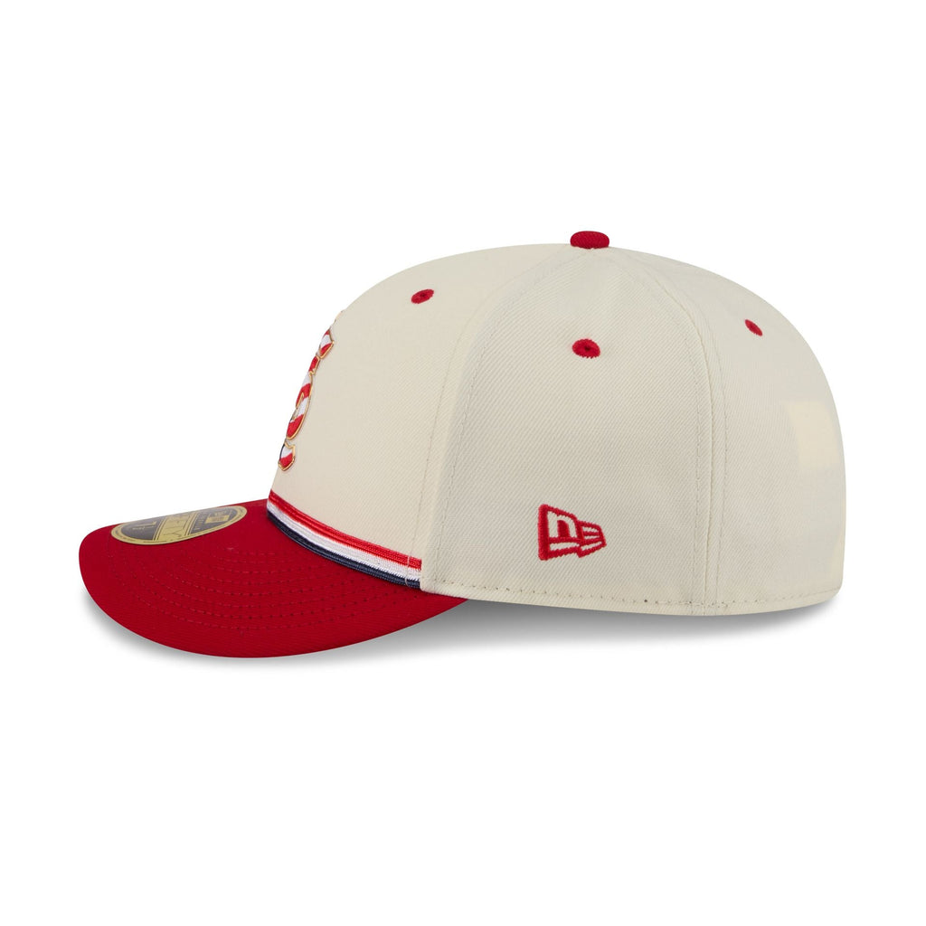 St. Louis Cardinals Independence Day 2026 Low Profile 59FIFTY Fitted Hat