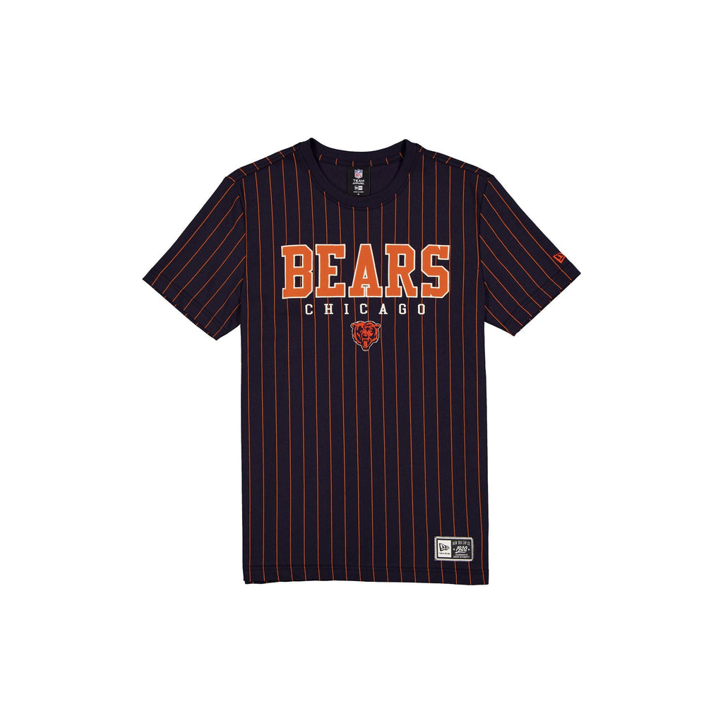 Chicago Bears Throwback Pinstripe Varsity T-Shirt