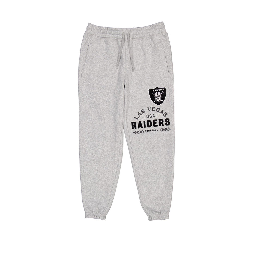 Las Vegas Raiders Heather Gray Varsity Sweatpants