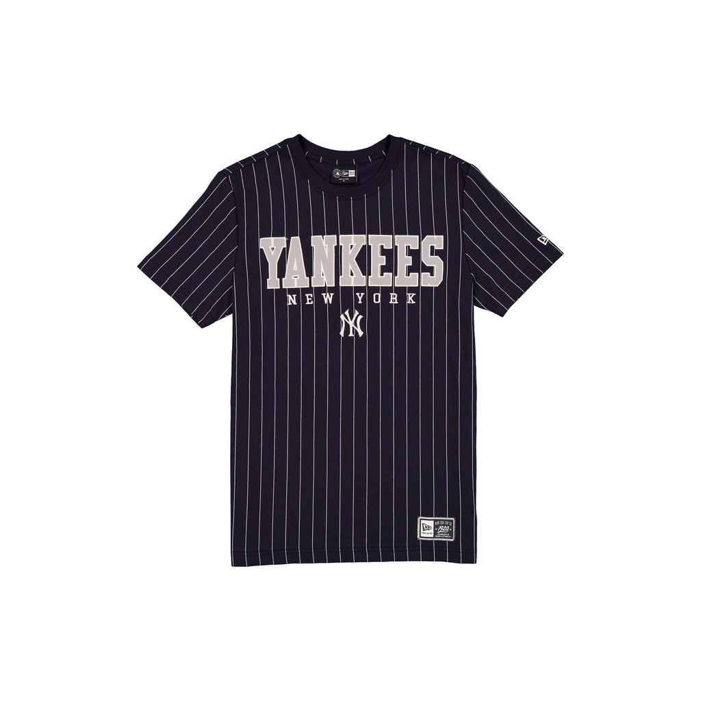 New York Yankees Throwback Pinstripe Varsity T-Shirt