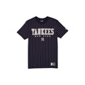New York Yankees Throwback Pinstripe Varsity T-Shirt