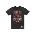 Kansas City Chiefs Throwback Washed Graphic Black T-Shirt